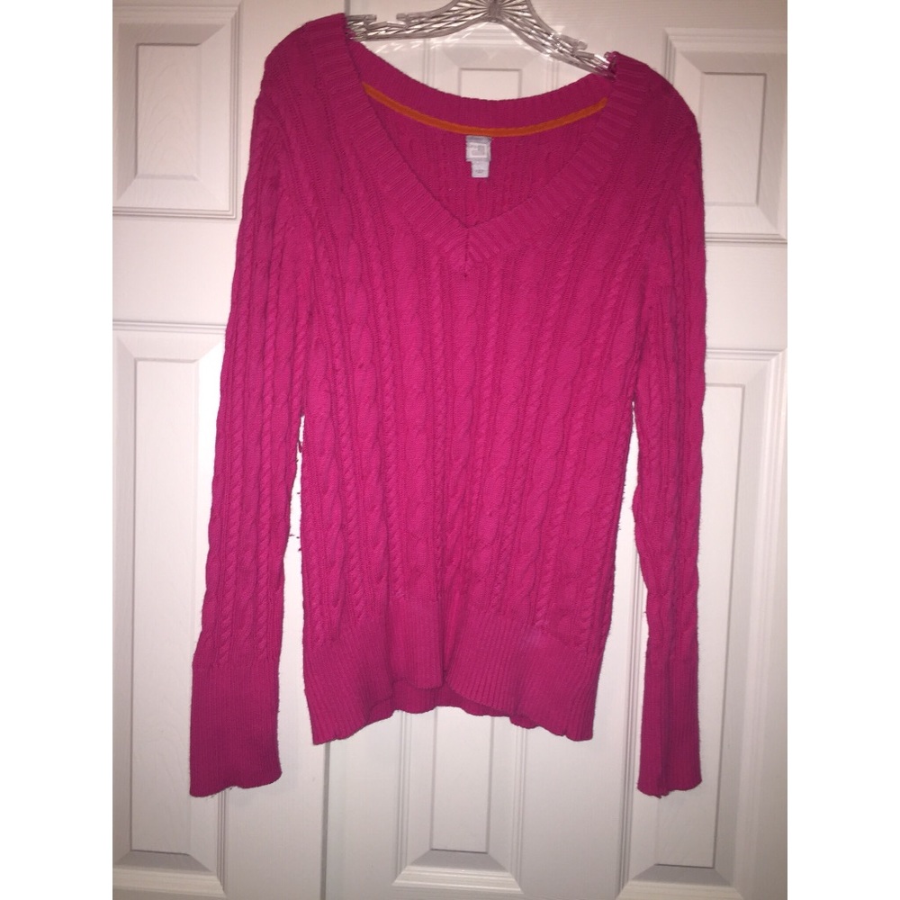Pink sweater